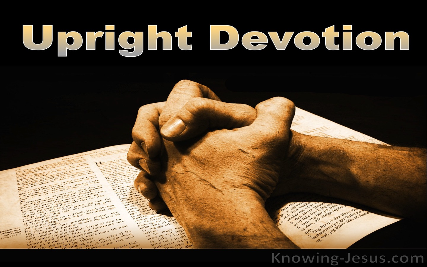 Upright Devotion (devotional)07-07 (brown)